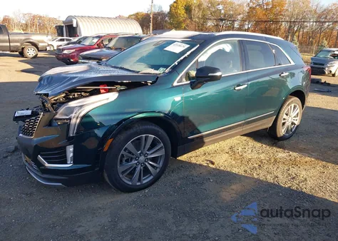2024 Cadillac Xt5 Awd Premium Luxury из США, поврежденный, VIN 1GYKNDR45RZ756742